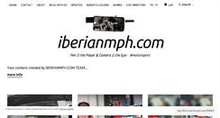 Desktop Screenshot of iberianmph.com